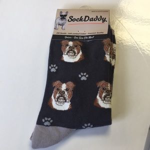 Sock Daddy- Bulldog: Size: OSFM